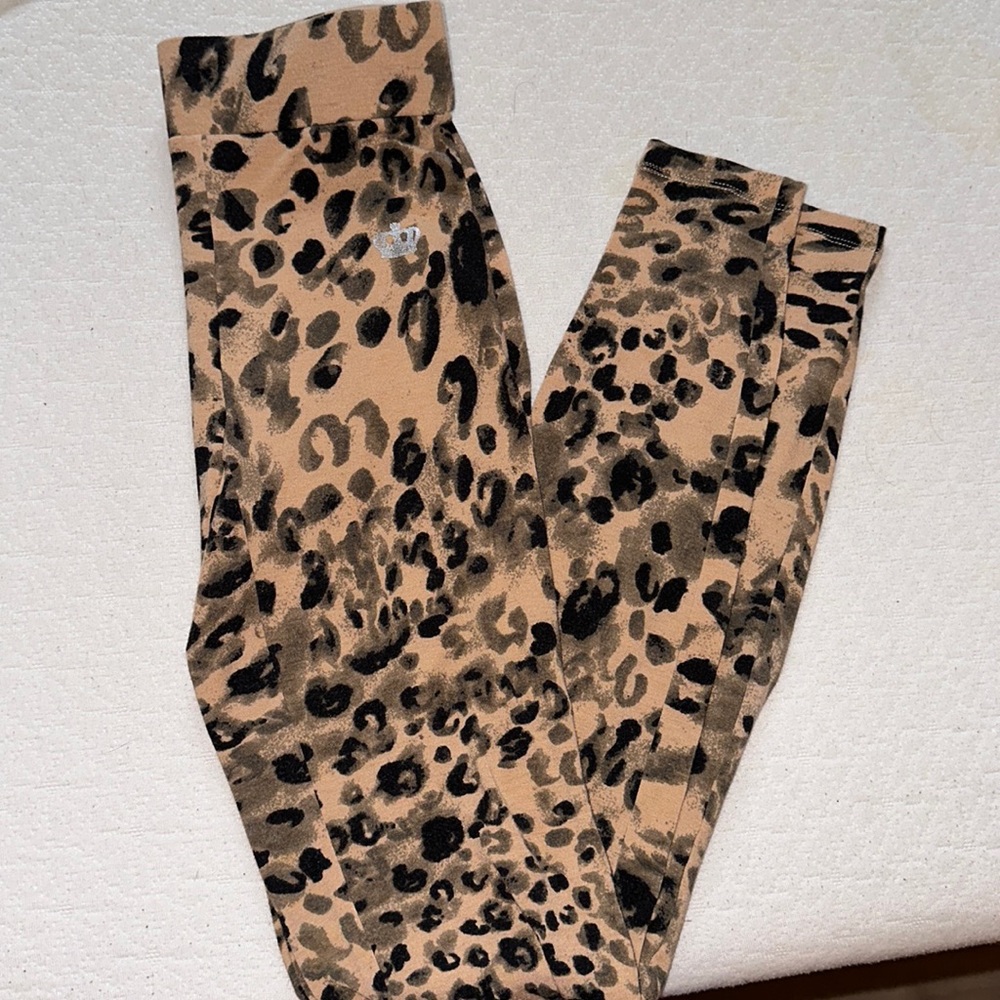 juicy couture cheetah leggings